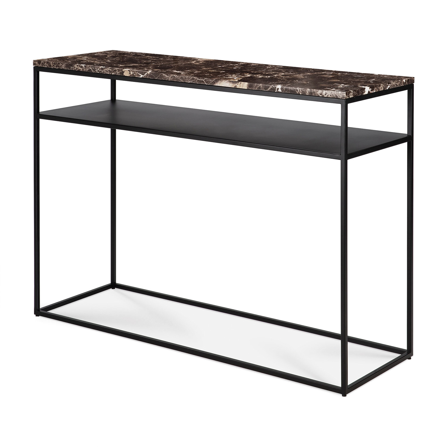 ethnicraft stone konsole dunkler emperador marmor freisteller 88031