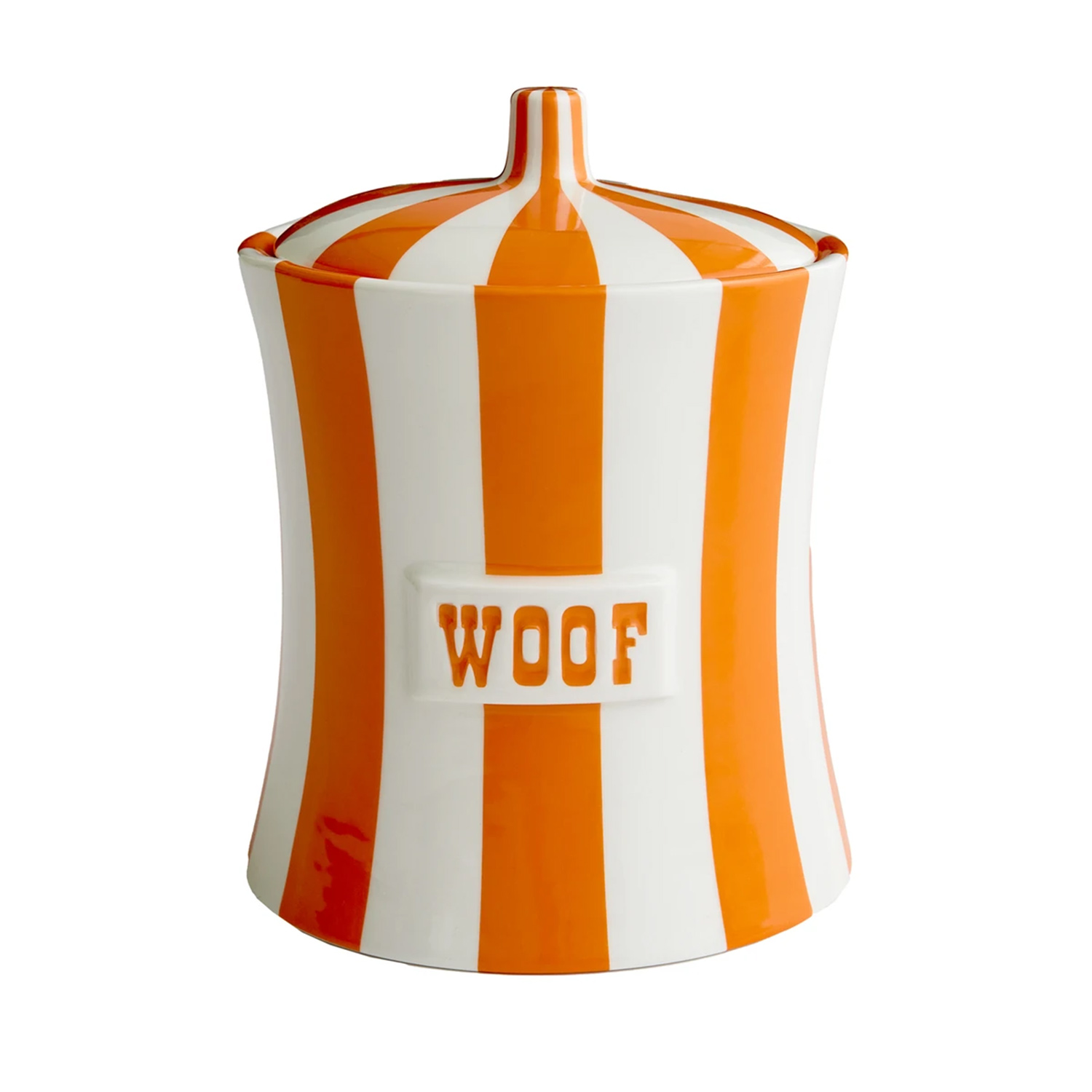 jonathan adler canister woof orange 69345