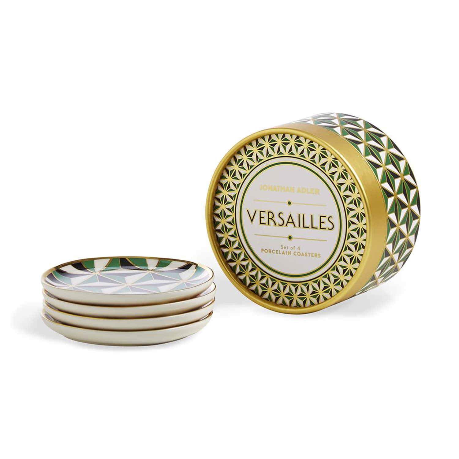 jonathan adler versailles untersetzer coasters 62732