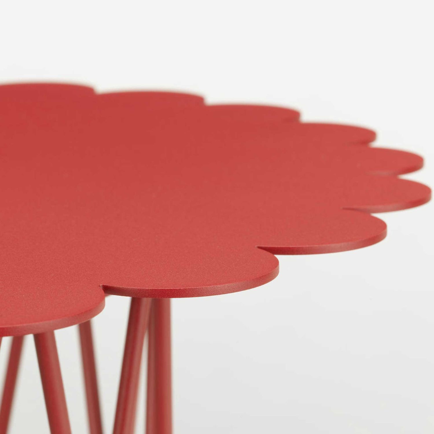 Vitra - Flower Beistelltisch klein rot