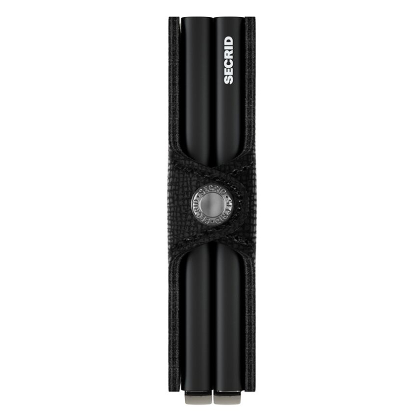 secrid twinwallet Crisple schwarz seitlich 105068