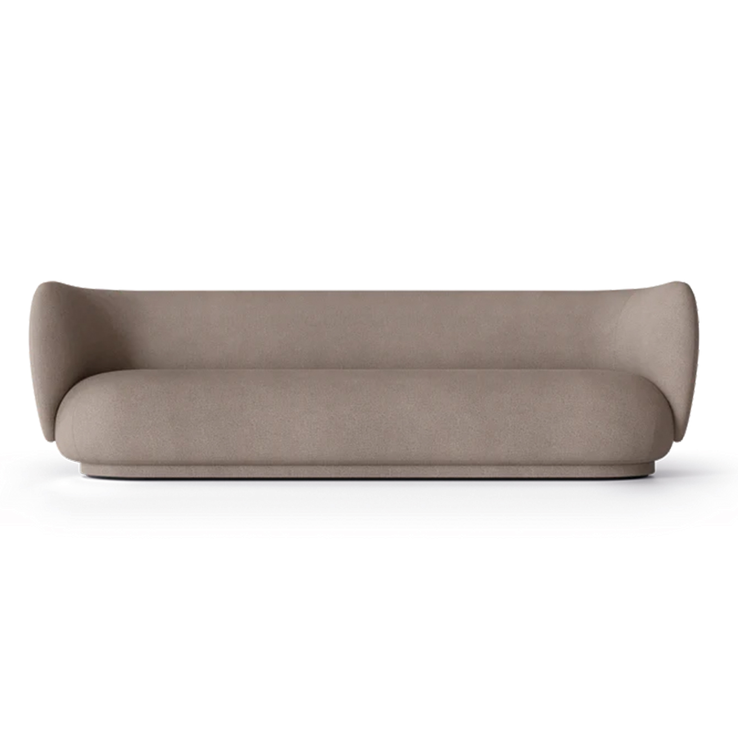 ferm living rico sofa 4 sitzer brushed warm grey freisteller 85084