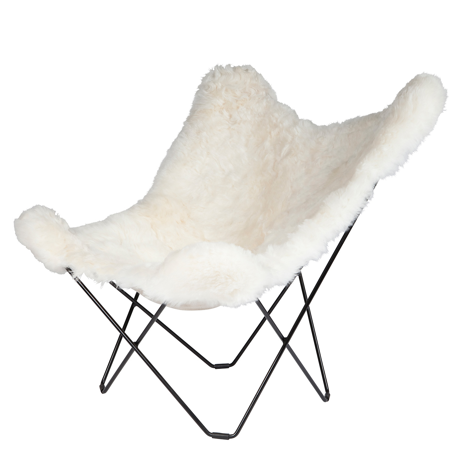 cuero iceland mariposa shorn white black 67960
