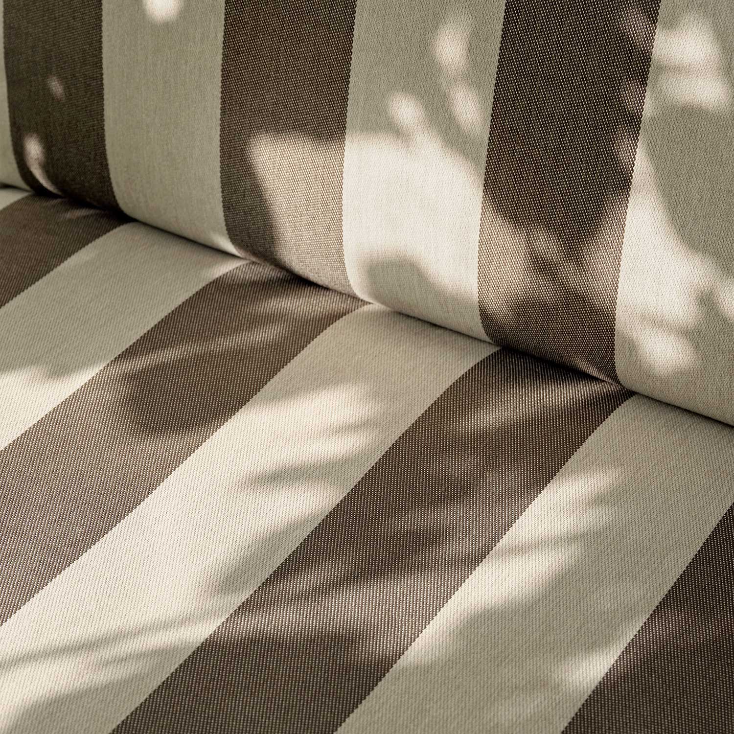 Ferm Living - Desert 2-Sitzer Sofa black/Dolce dark sand