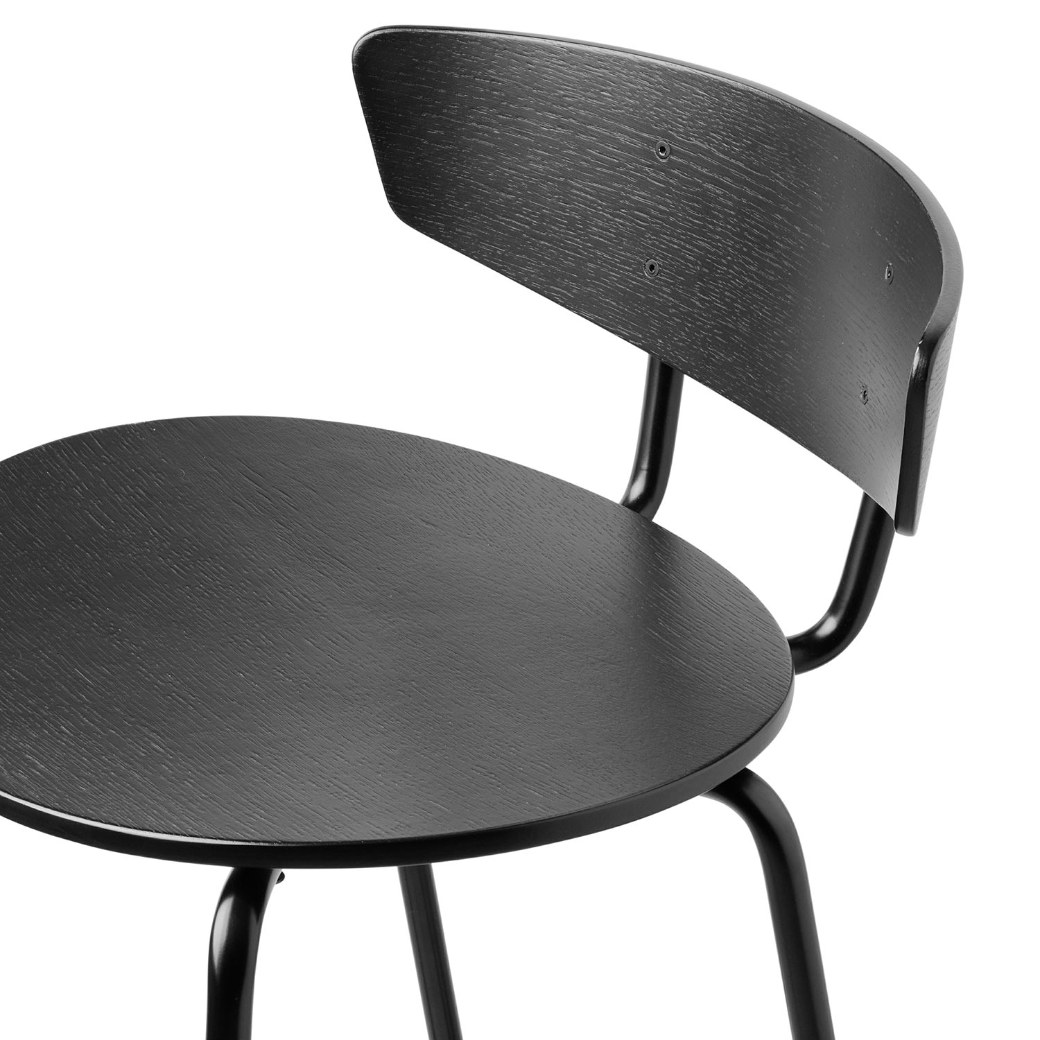 ferm living herman barhocker schwarz detail 83305