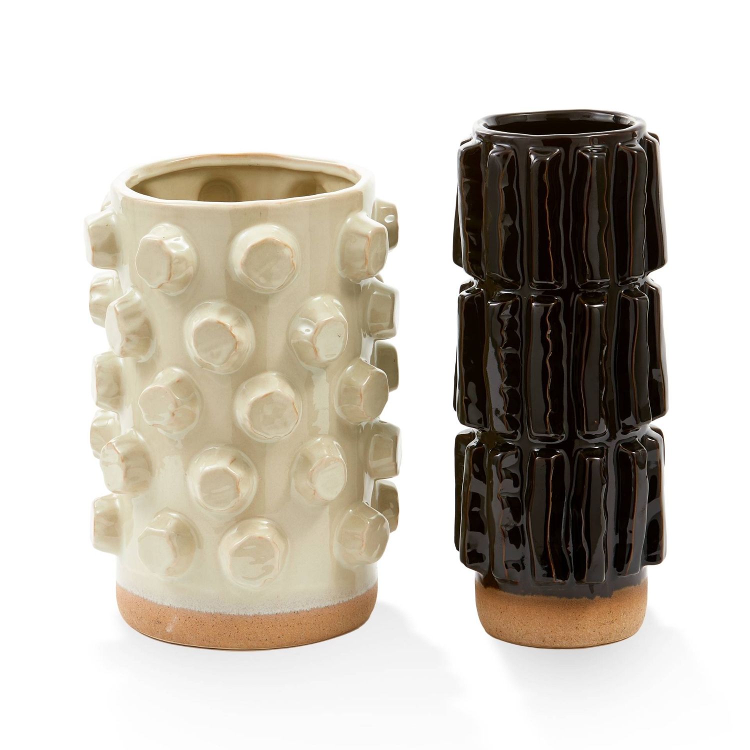 Pols Potten - Structure Vase M beige
