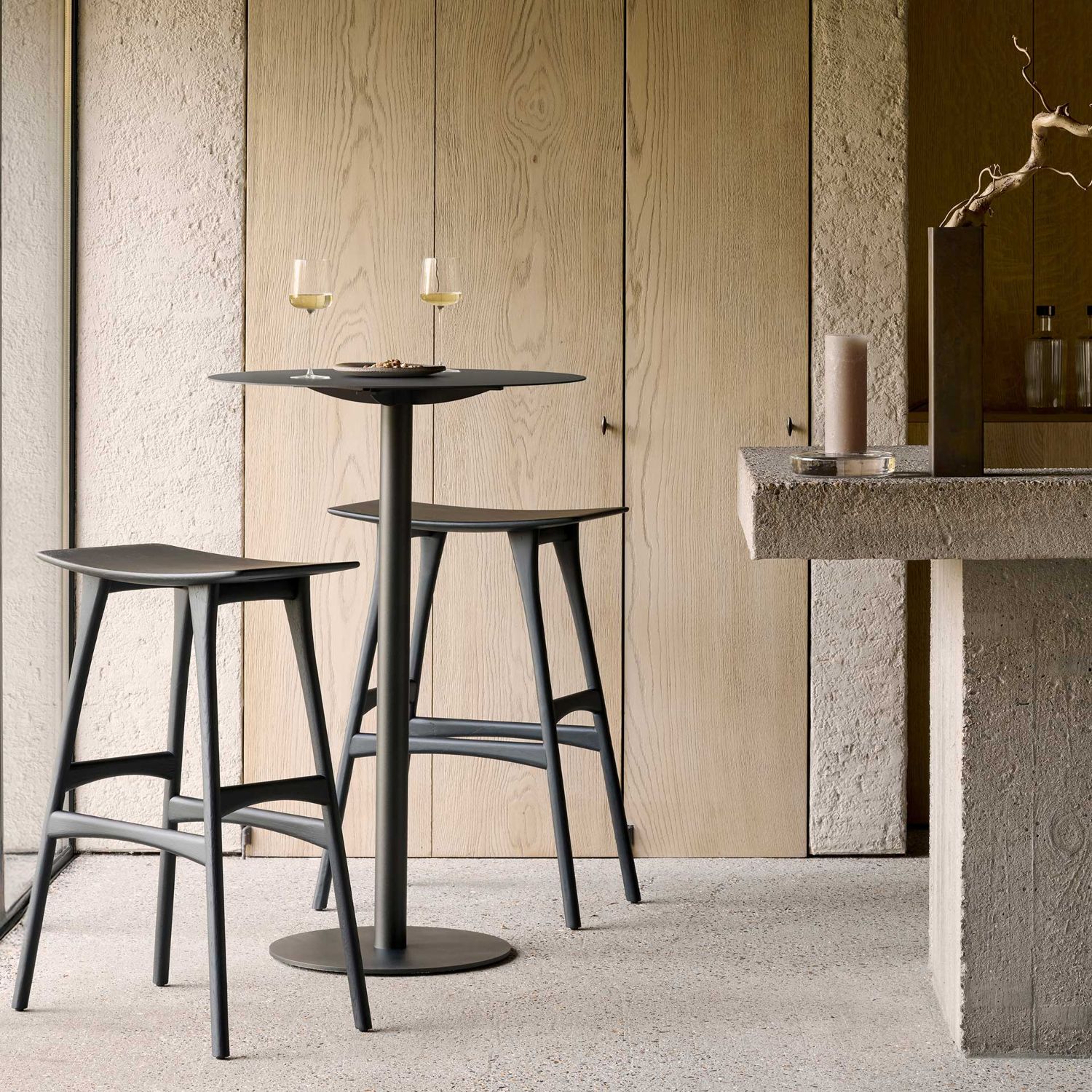 Ethnicraft - Blend Bartisch dark bronze