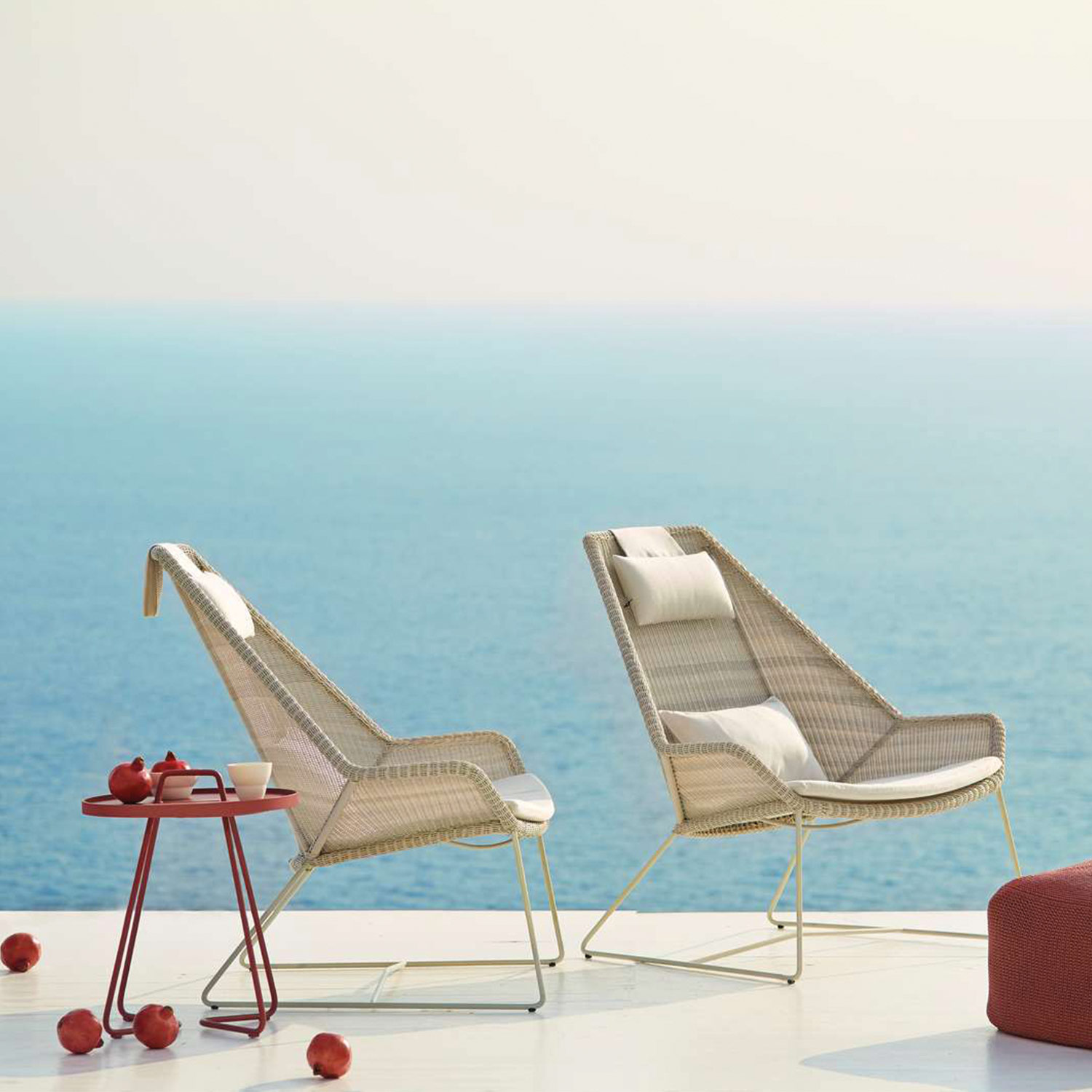 cane line breeze highback sessel weiss 78046
