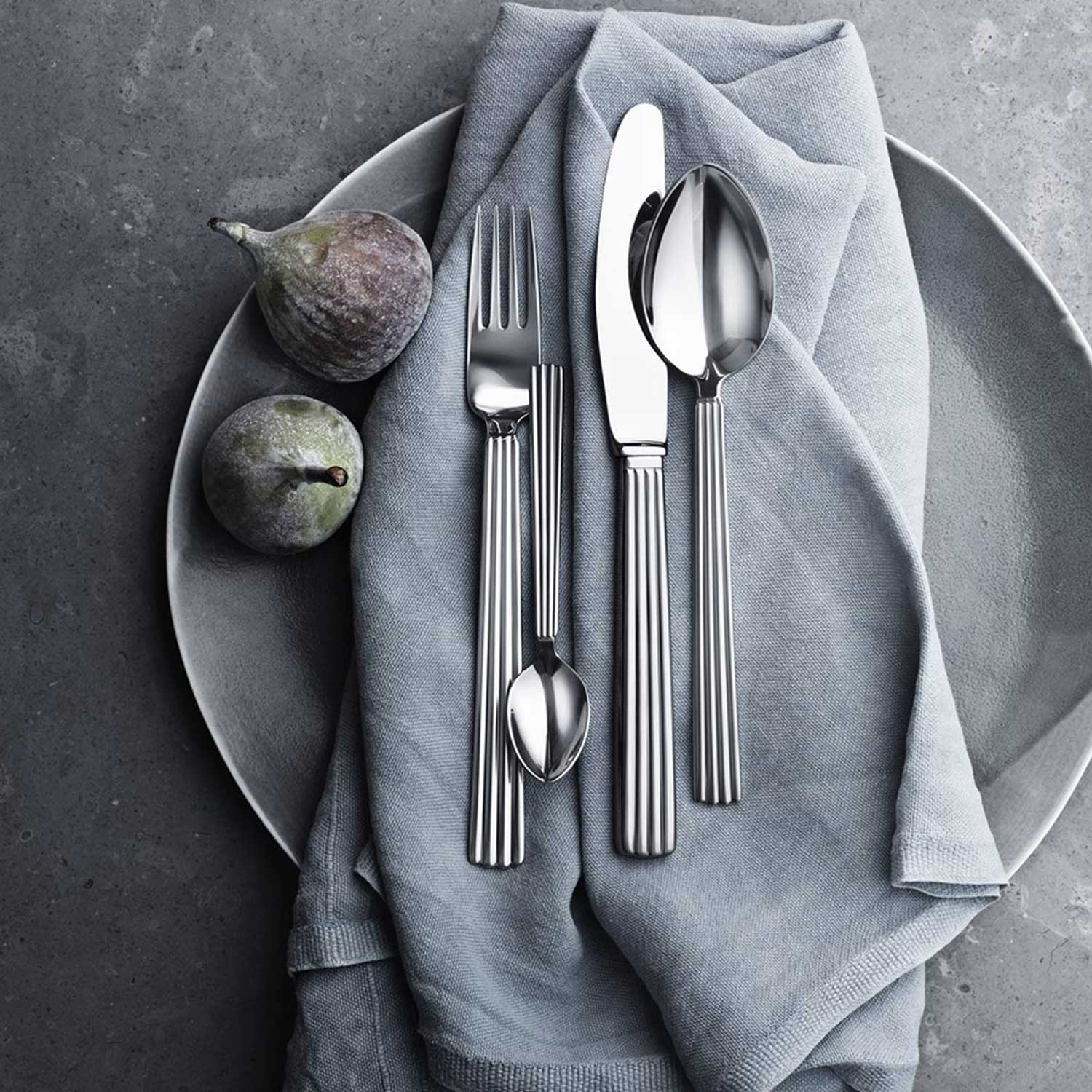 Georg Jensen - Bernadotte Besteck Set 24-teilig