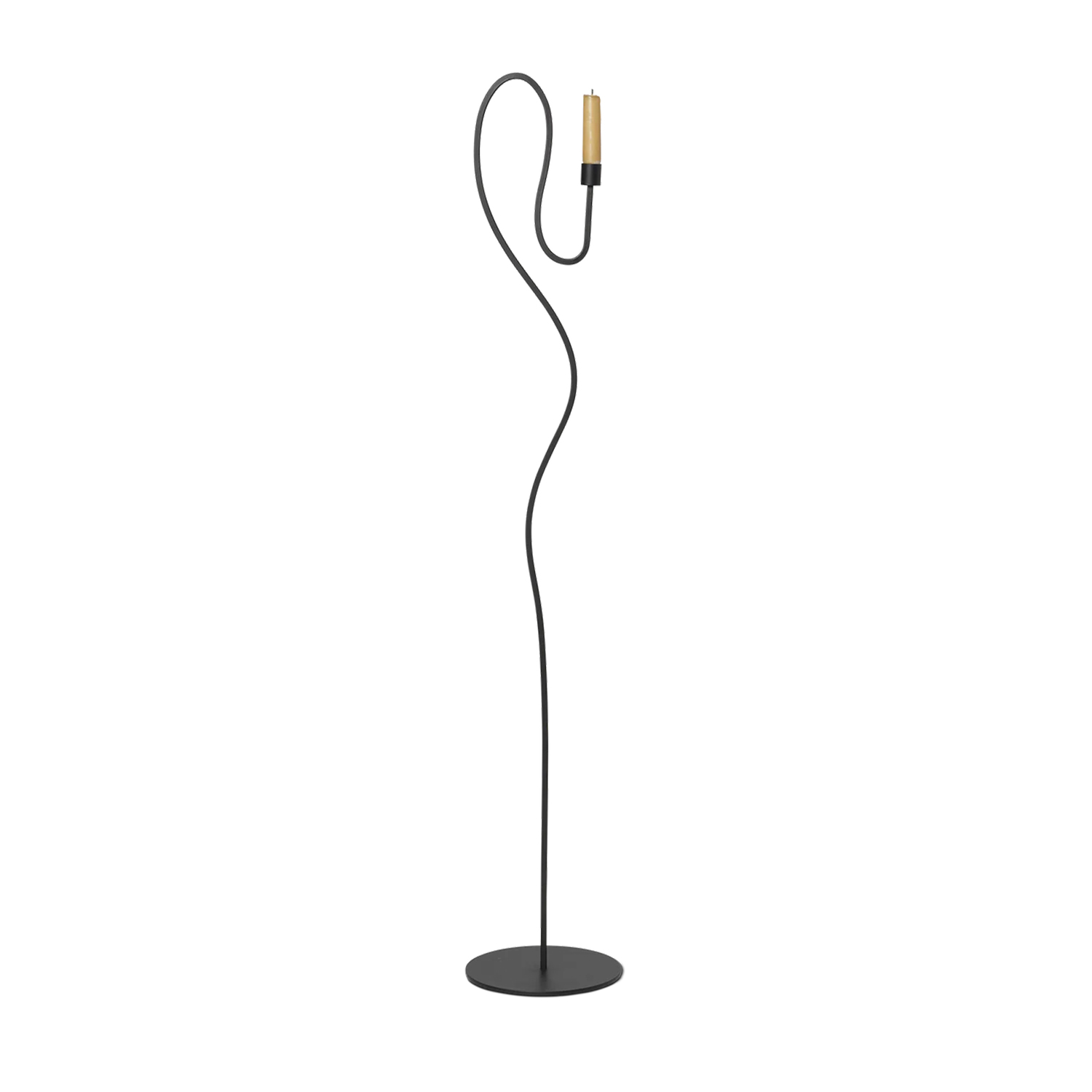 ferm LIVING Valse Stehkerzenhalter schwarz 1104269850 104287
