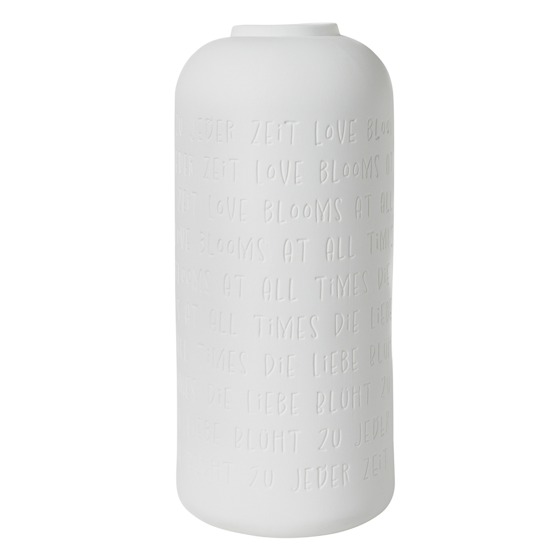 Räder Design - Vase Die Liebe blüht zu jeder Zeit