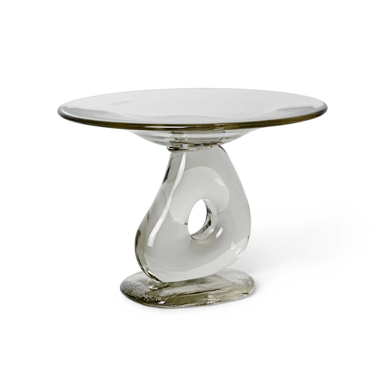 Ferm Living - Damo Glas Tafelaufsatz Ø 30 cm klar