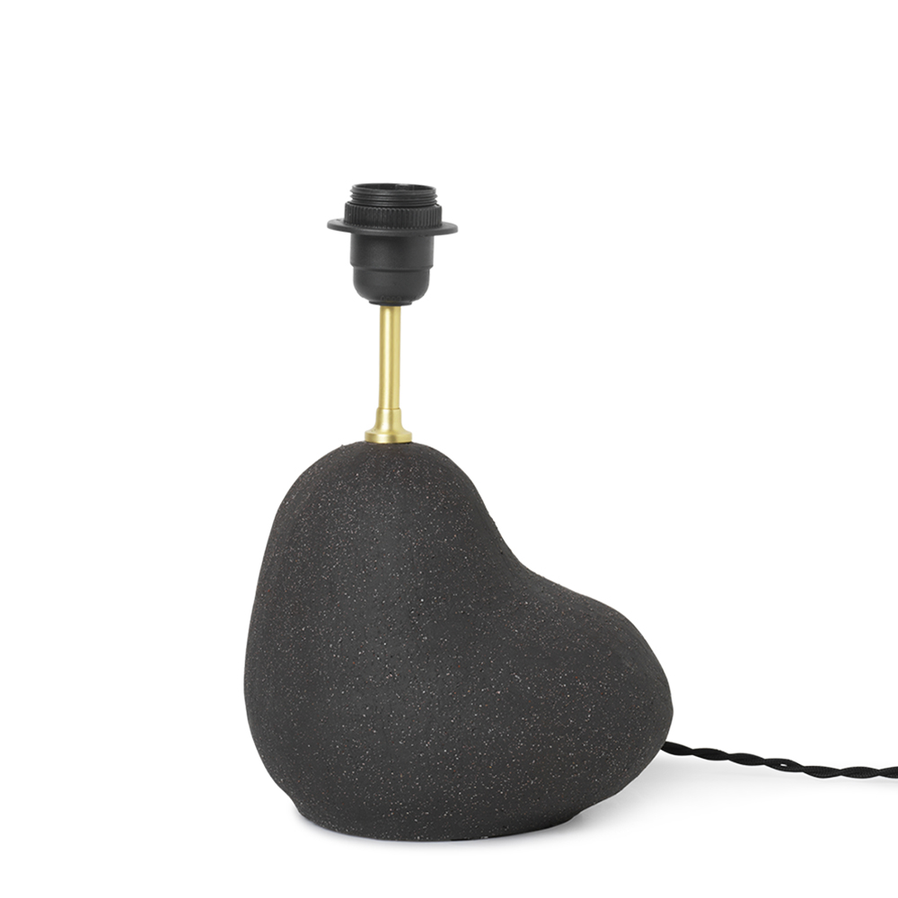 ferm living hebe base klein off schwarz 60368