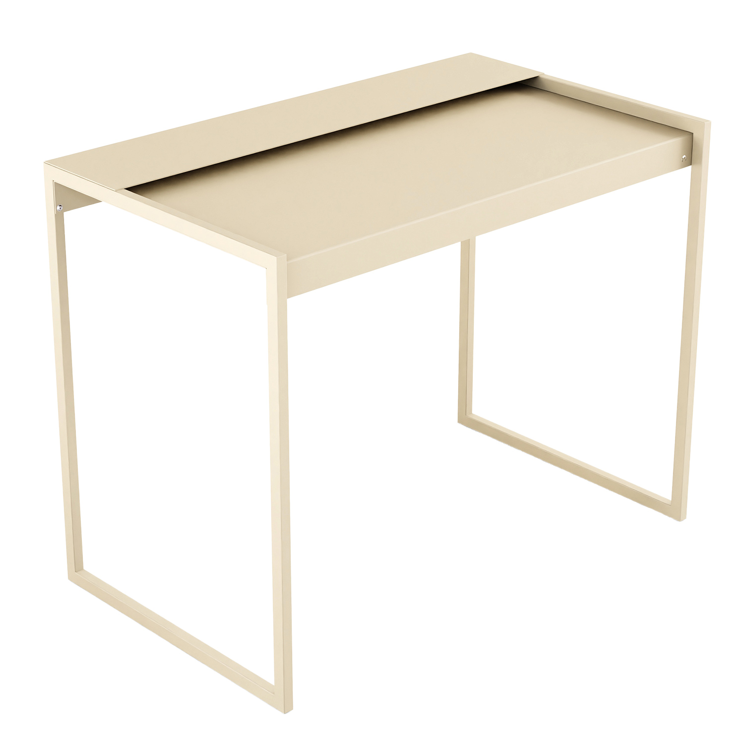 Metallbude - Donna Schreibtisch cashew