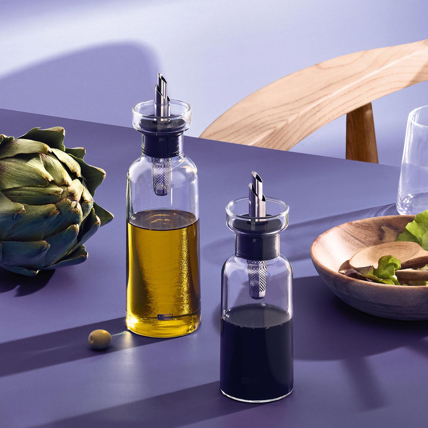 AdHoc - AromaPour Essig-/Ölspender klar 500 ml