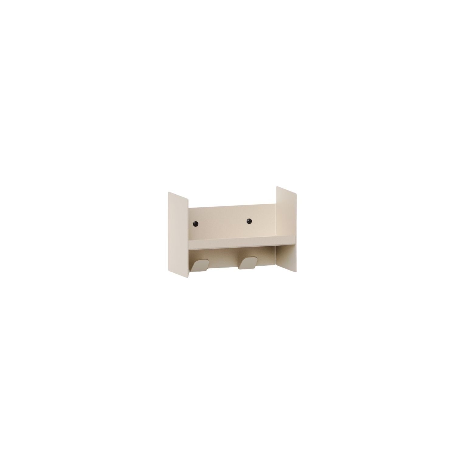 Tiptoe - PLI Slim Wandgarderobenregal 20x10 cm weiss creme