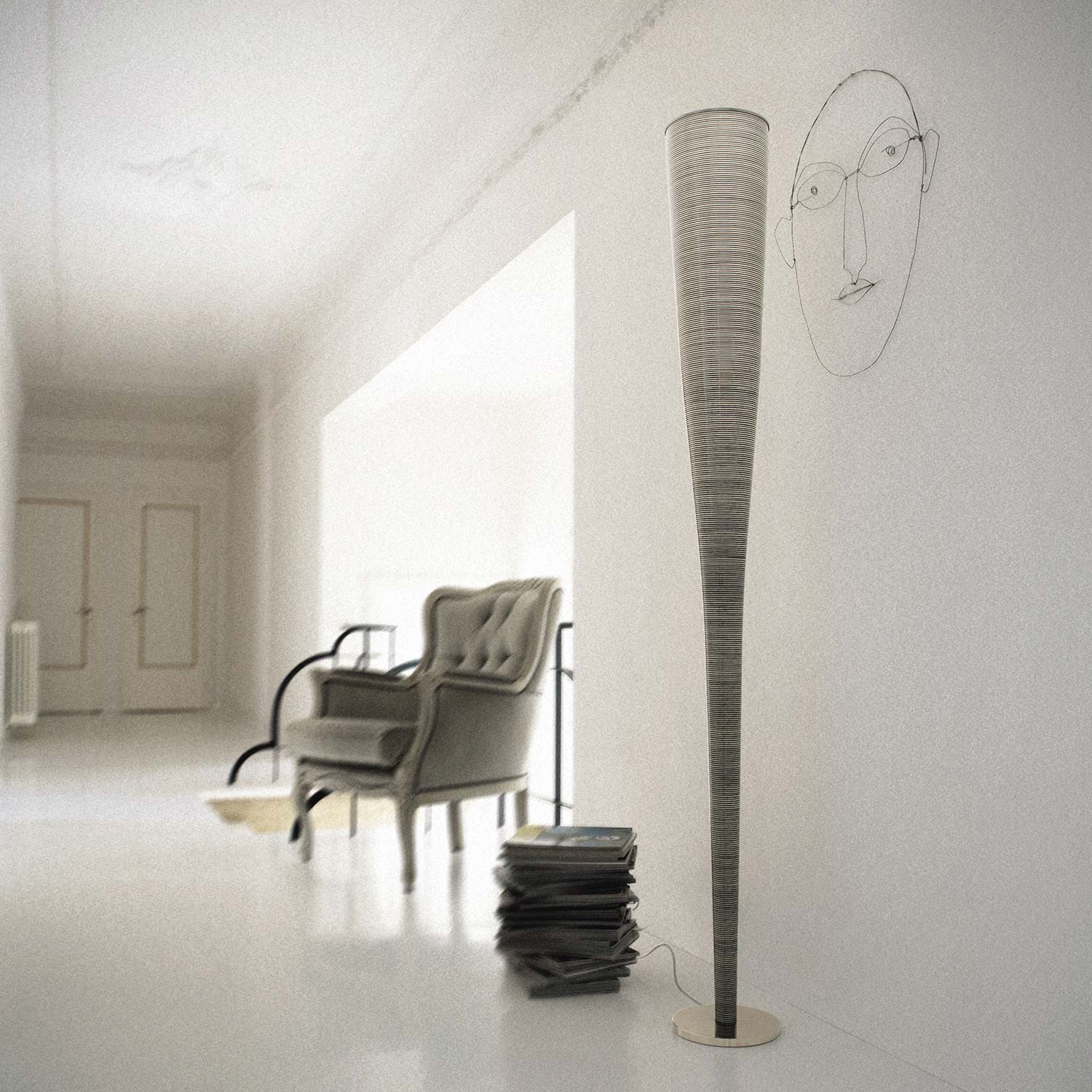 mite stehleuchte schwarz foscarini 63471