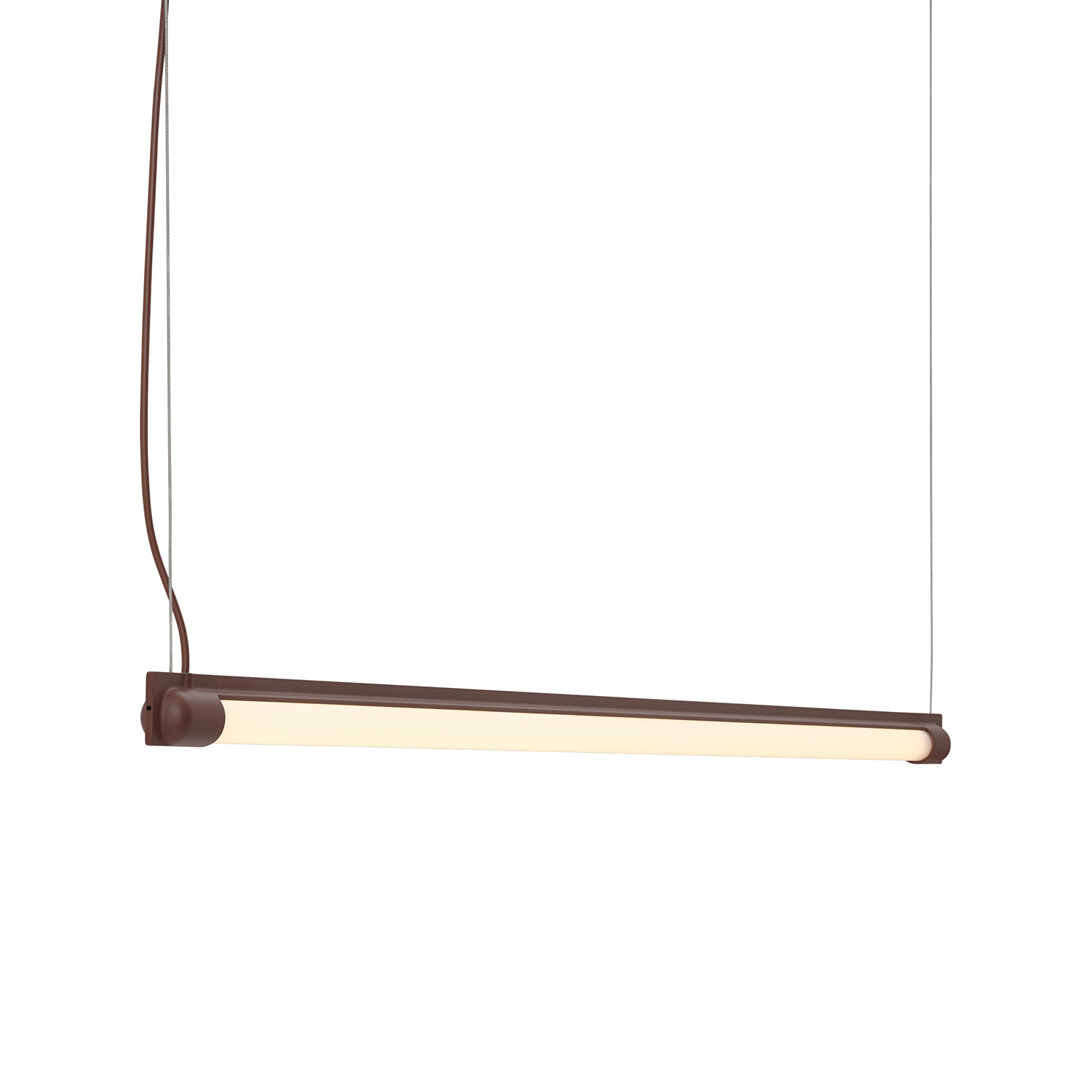 muuto fine haengeleuchte dunkelrot 90 seitlich 97205