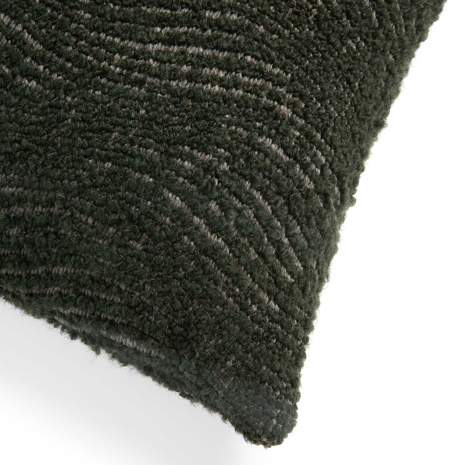 Ethnicraft - Wave Kissen forest quadratisch