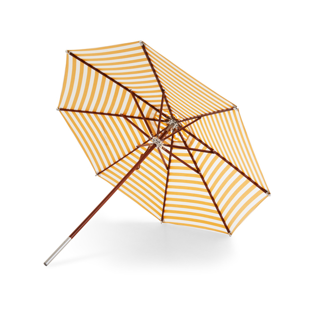 skagerak atlantis sonnenschirm golden yellow stripes 80250