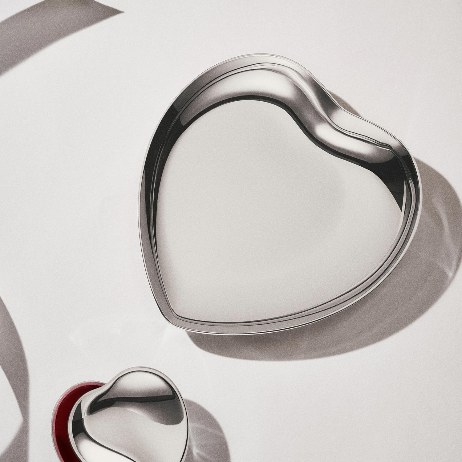 Georg Jensen - Heart Schale aus Edelstahl