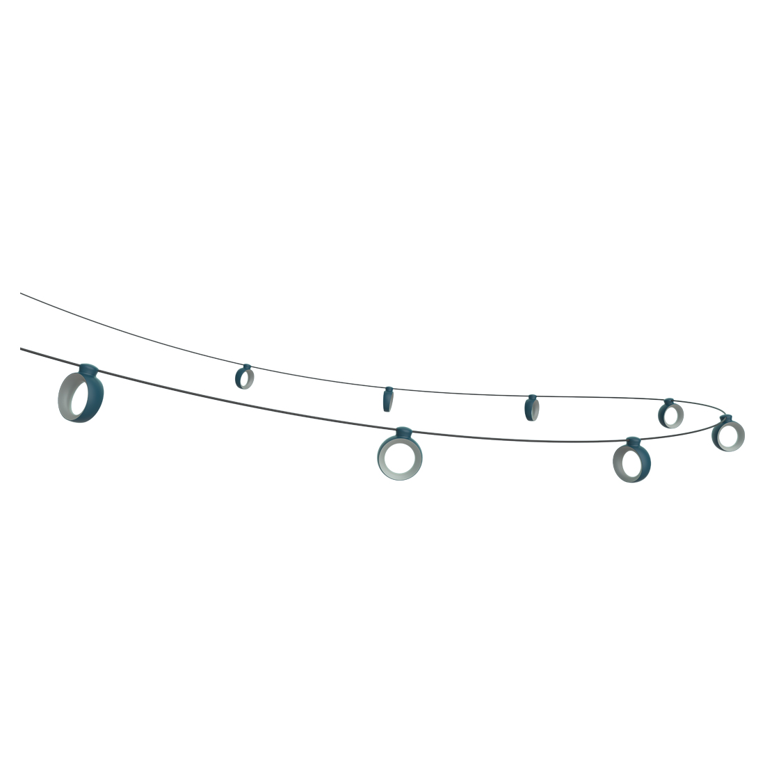 fermob blau hoop girlande 52102
