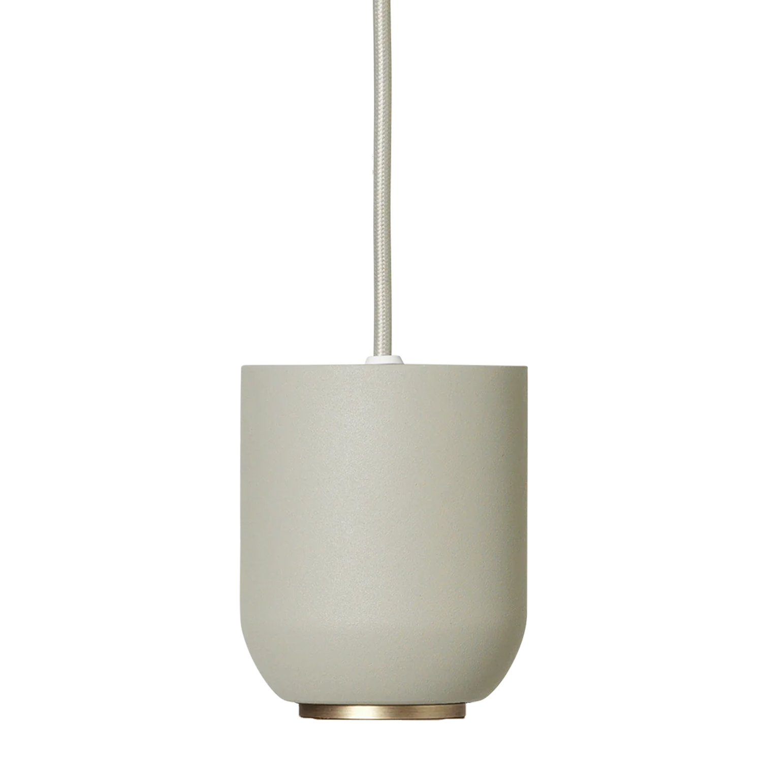 ferm LIVING Socket Pendant Bell lighgrey 1104269681 104341