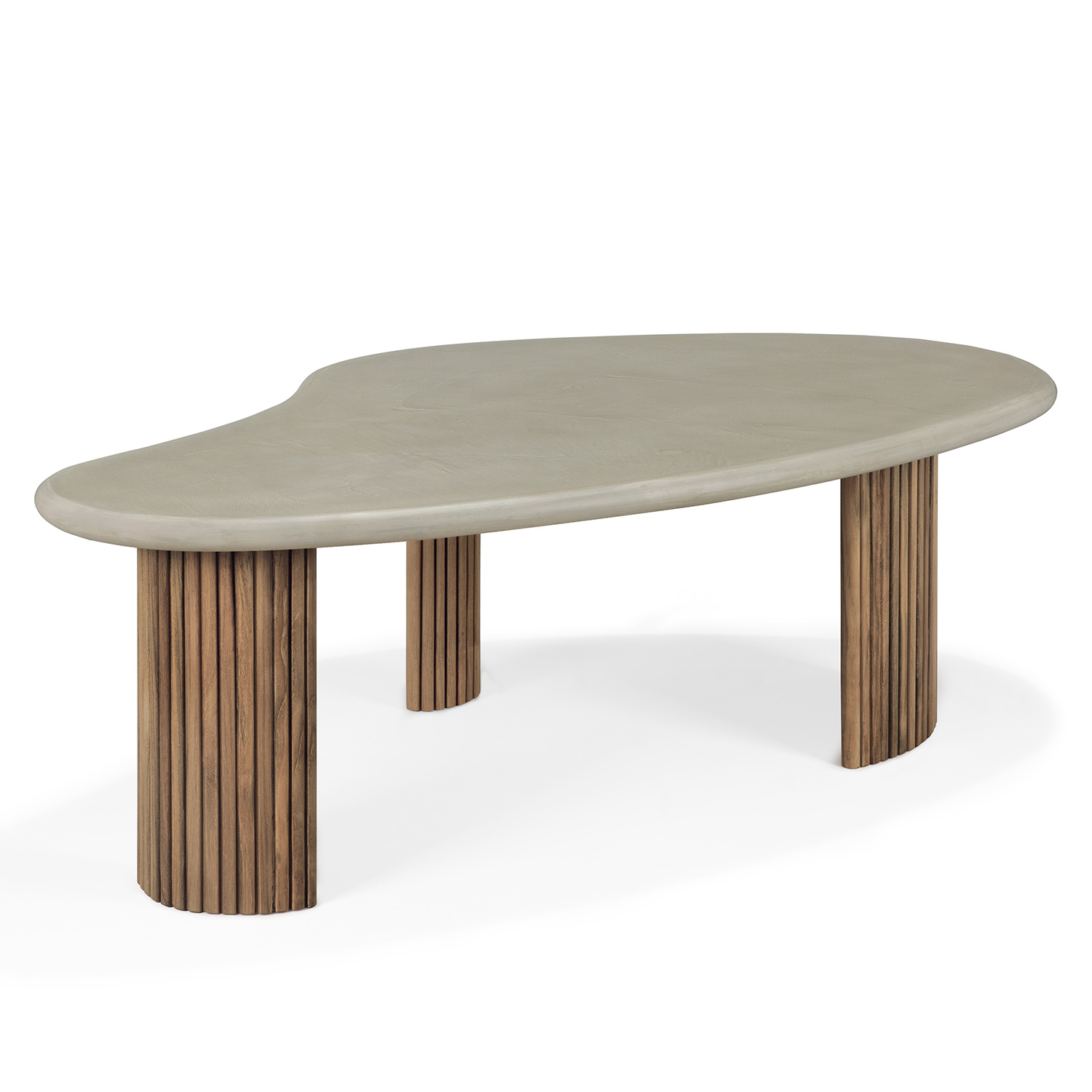 Ethnicraft - Boomerang Outdoor Couchtisch klein