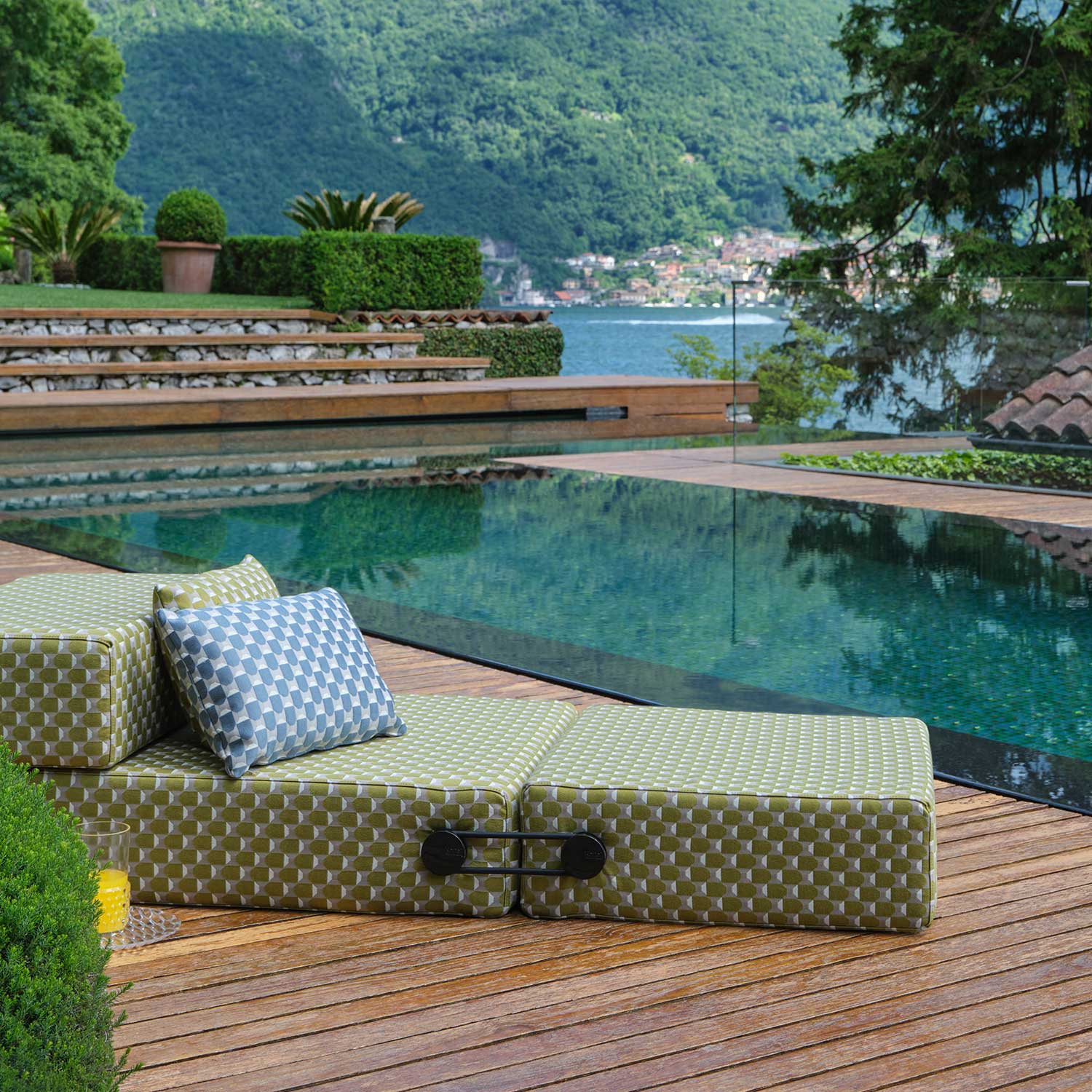 Kartell - Trix Outdoor Liberty Obi Check blau
