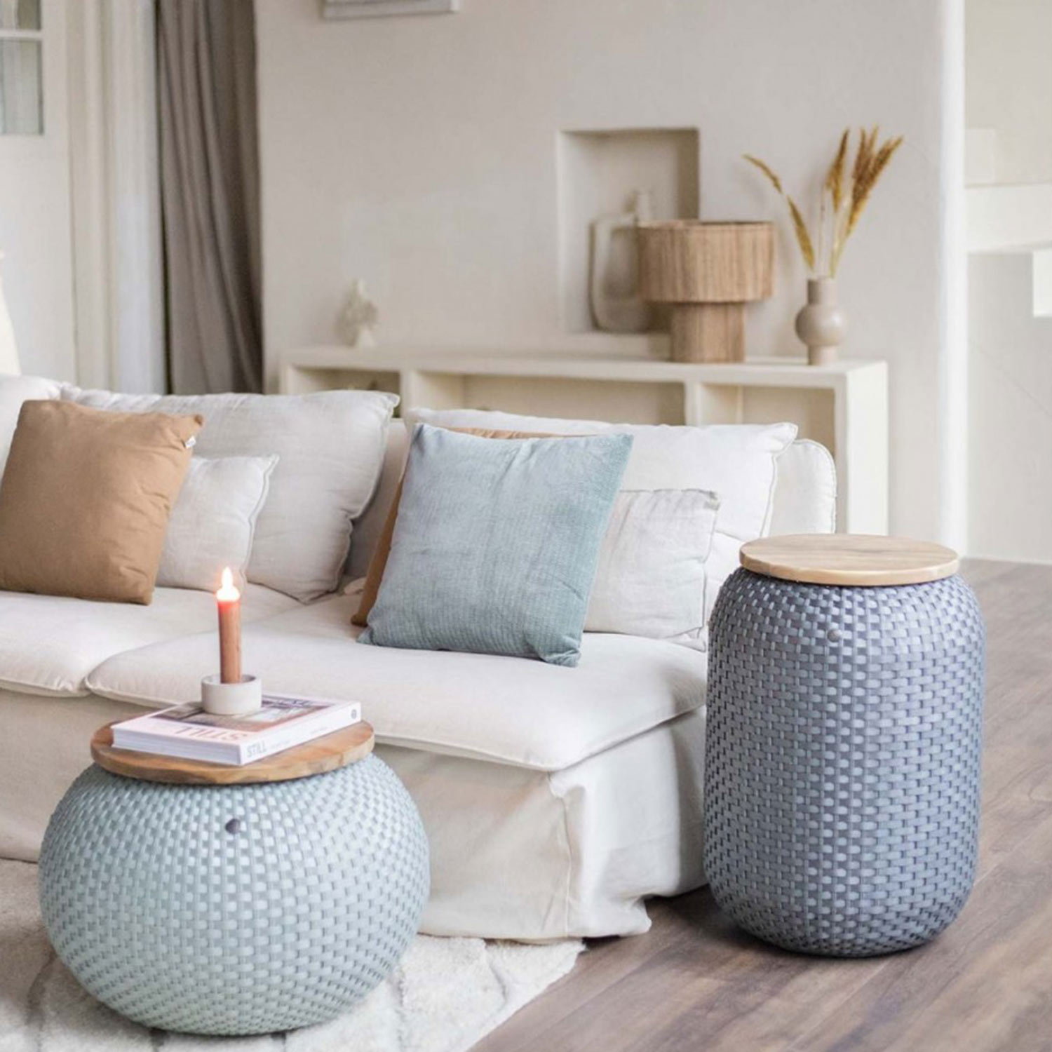 handed by halo beistelltisch eucalyptus wohnzimmer 93894