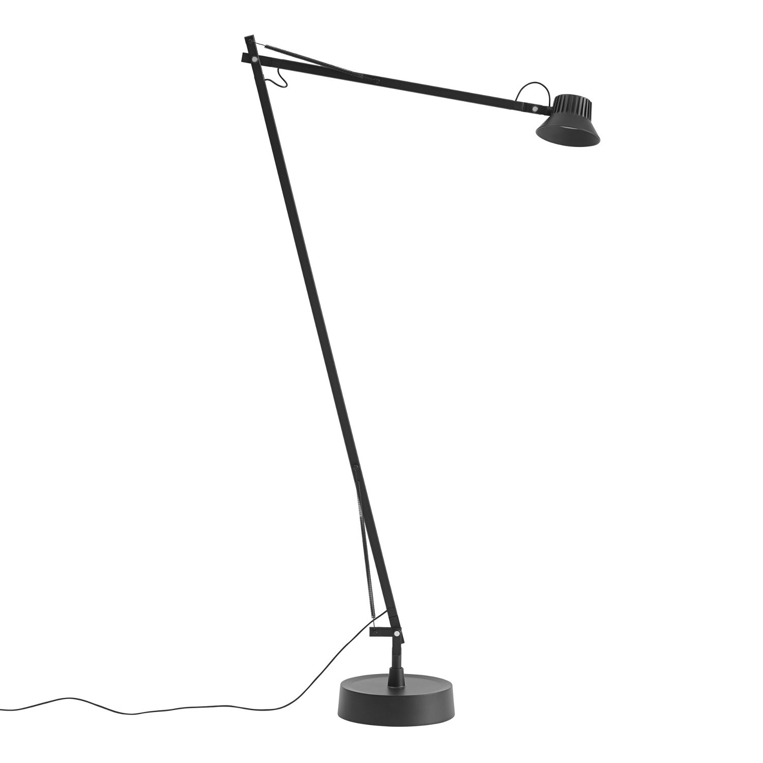 Muuto - Dedicate LED Stehlampe schwarz