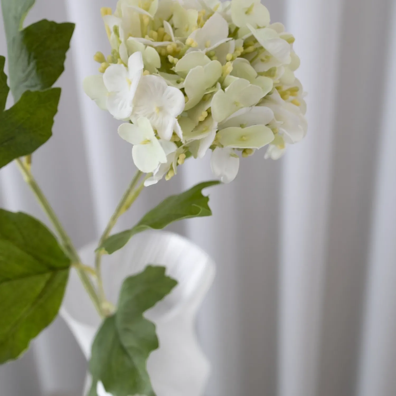 BLOOM OBJECTS - Schneeball-Hortensie Kunstblume nature green