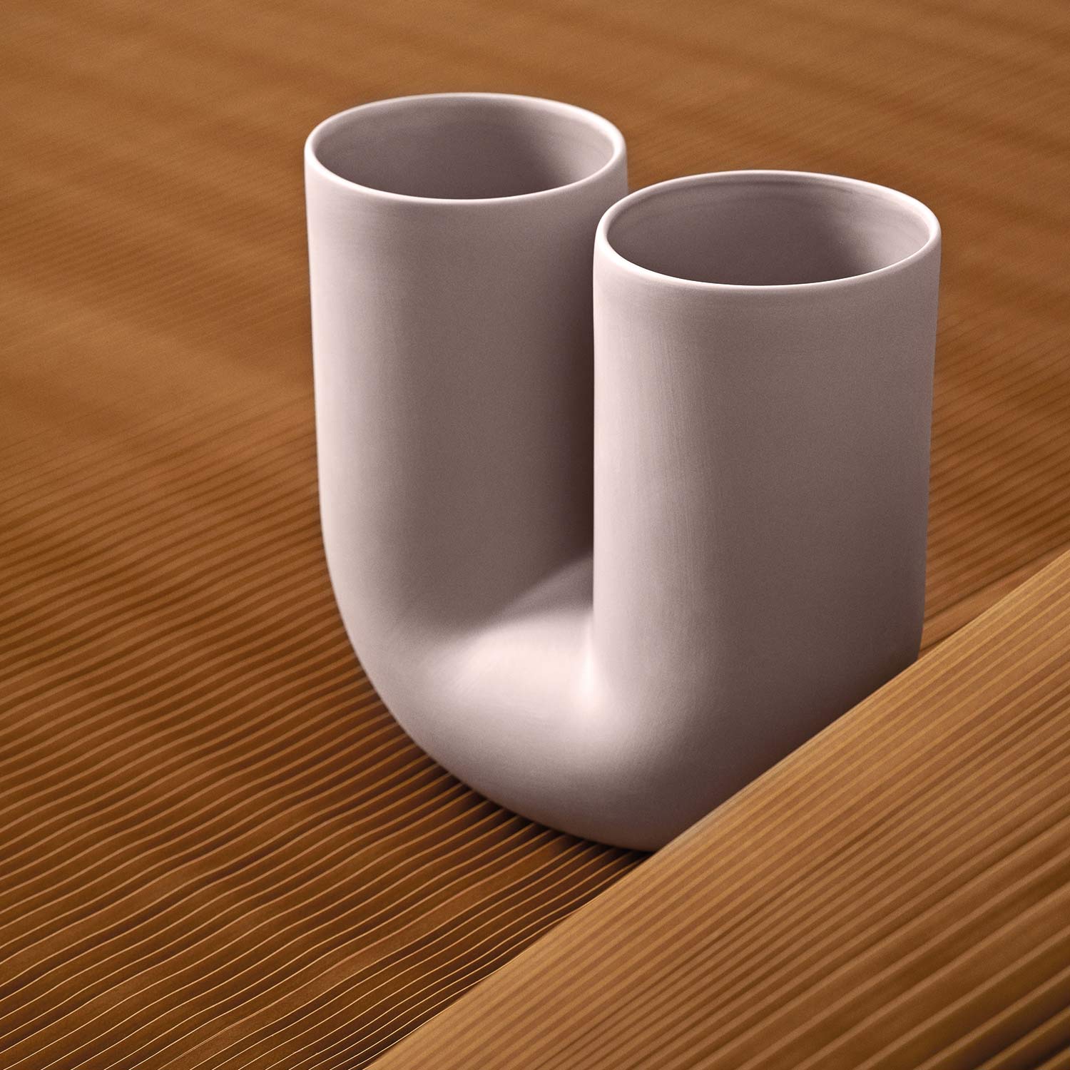 muuto kink blumenvase dusty lilac porzellan 80047