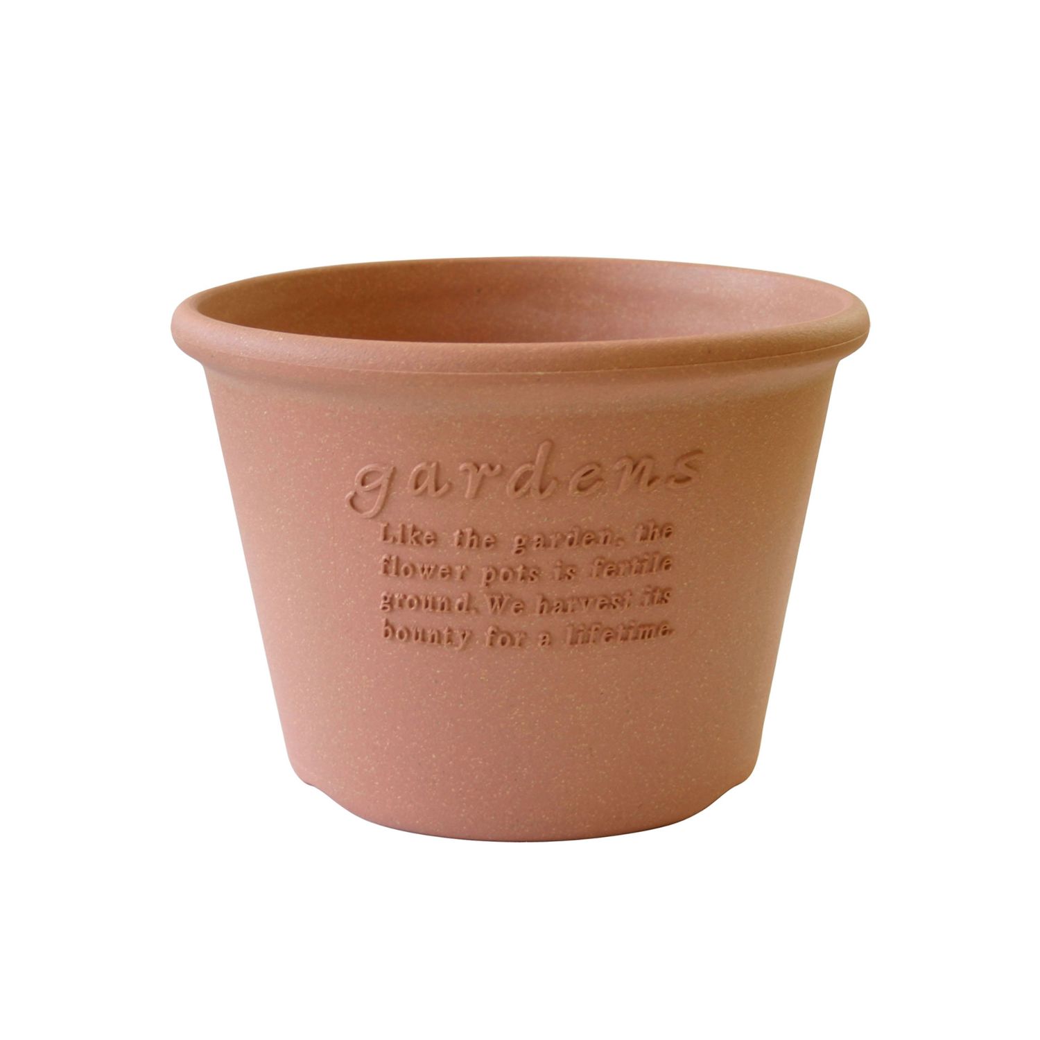 Hachiman - Eco Pot Shallow Type #7 terrakotta