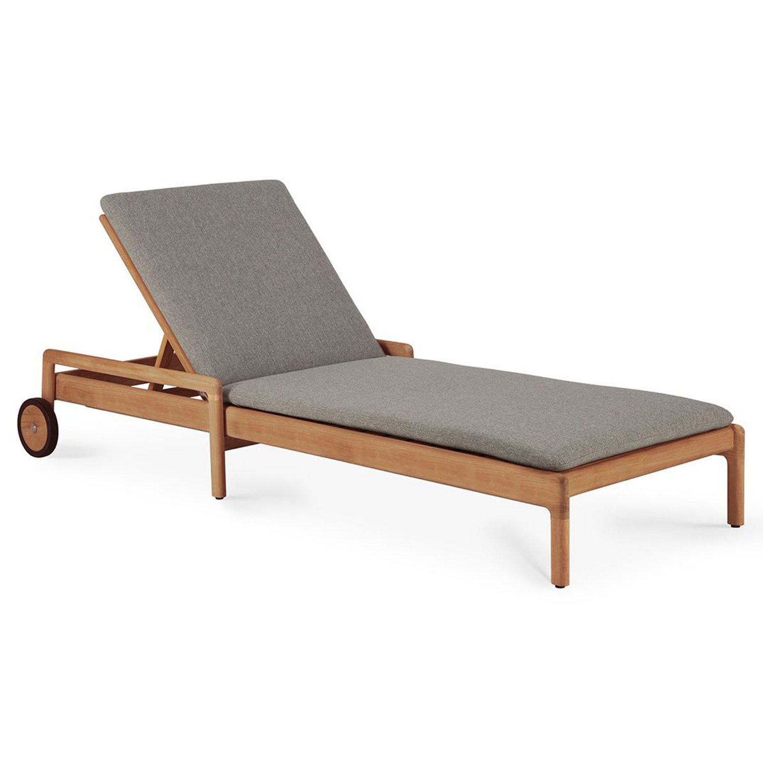 Ethnicraft Jack Sonnenliege plus Posterung Bundle Teak moccha 103302