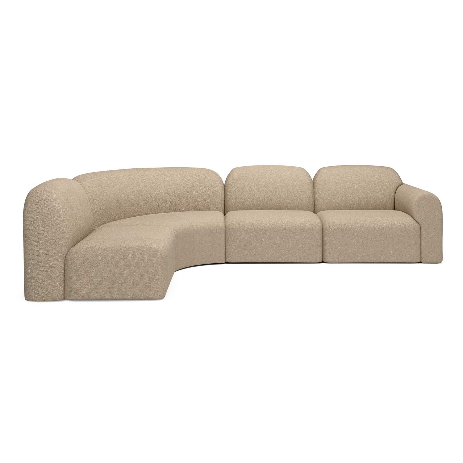 Ethnicraft - Bulky Hocker Almond