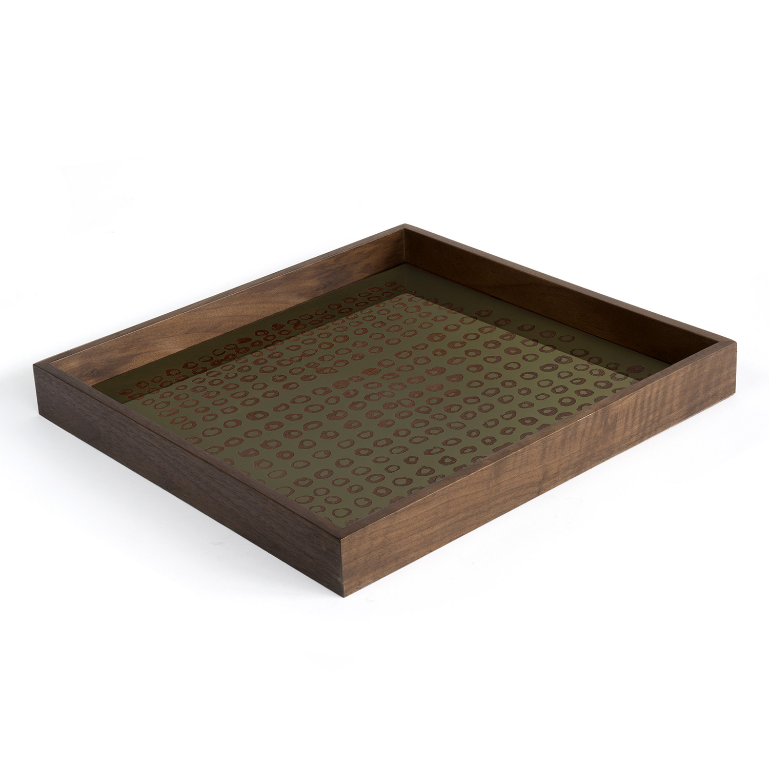 Ethnicraft - Second Nature Tablett rund S moss