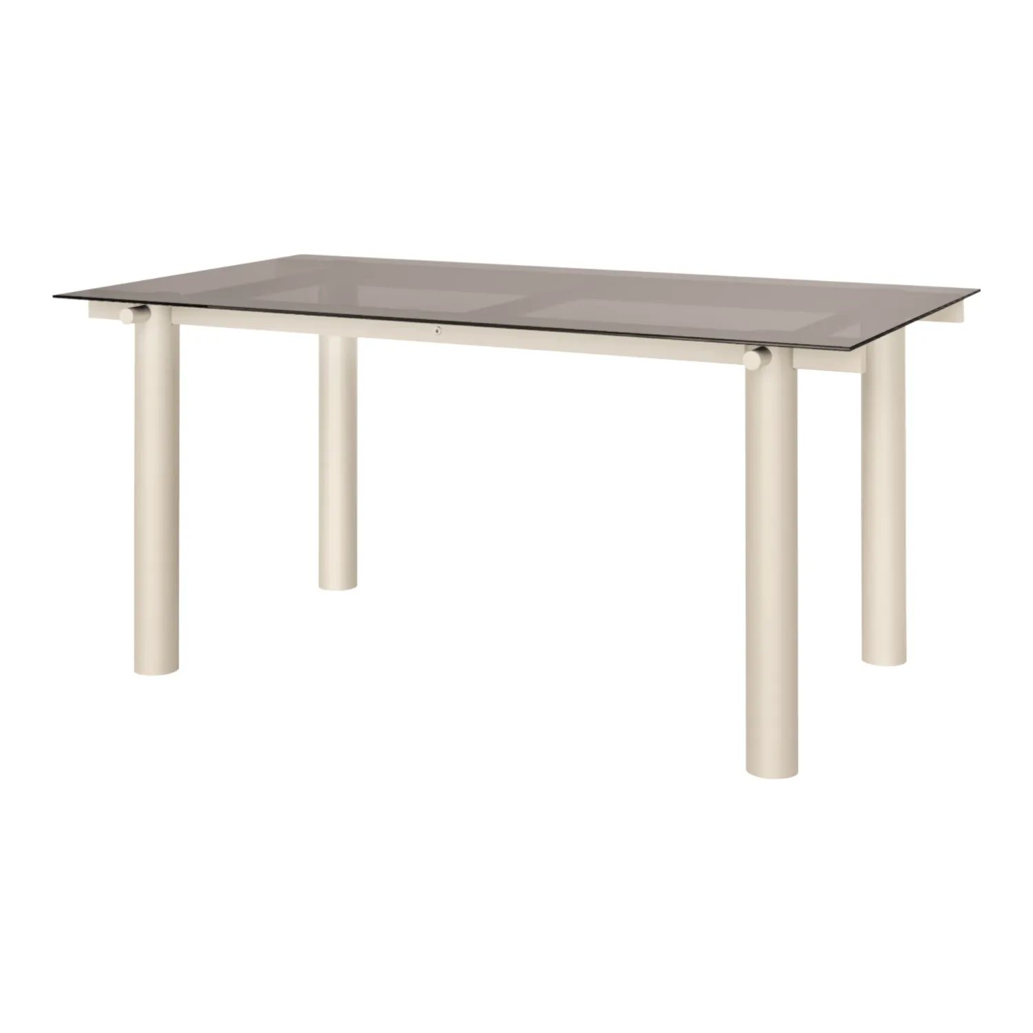 Ferm Living - Atura Tisch 160x90 Light Cashmere/Glass