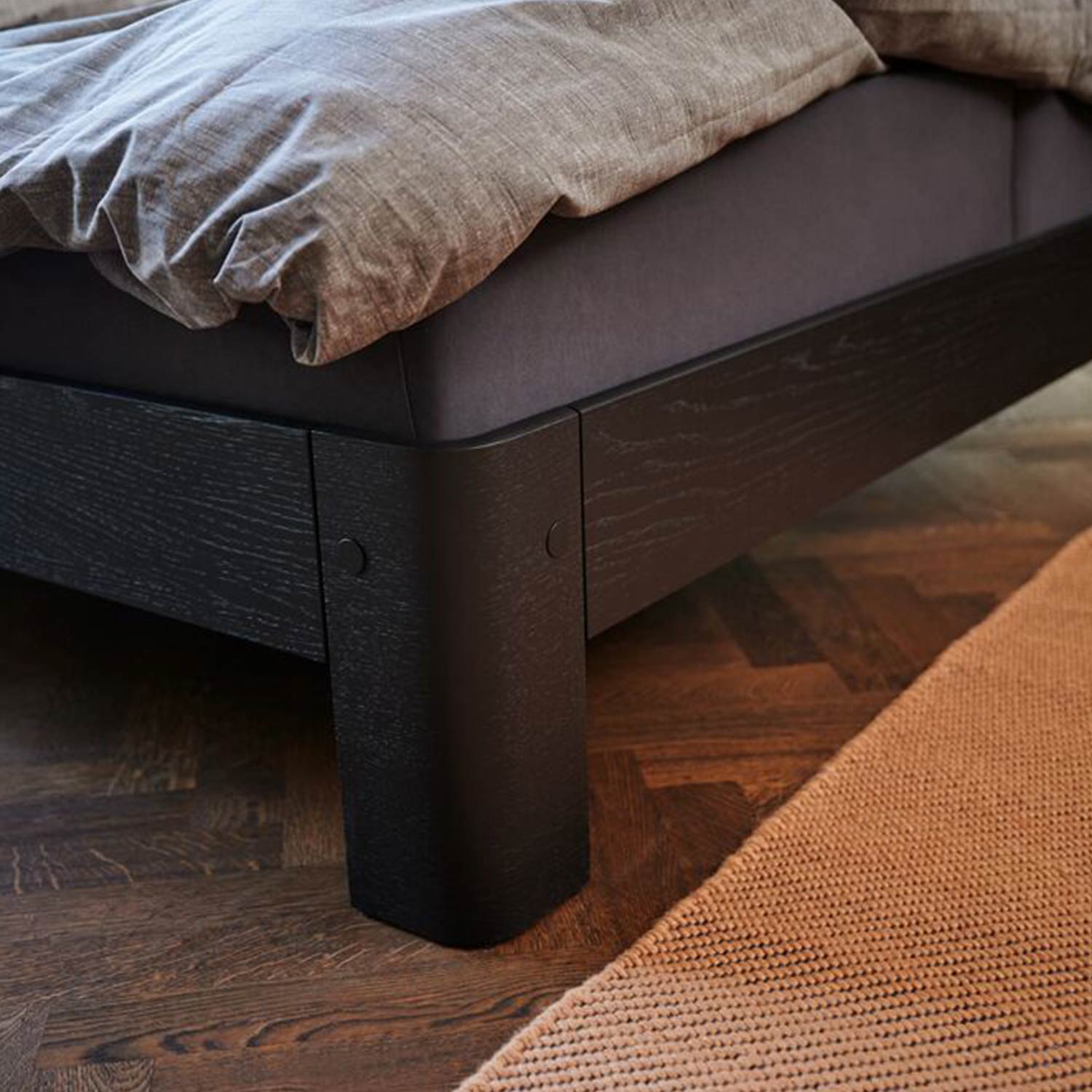 Auping - Auronde Bett natural oak 140 x 200 cm