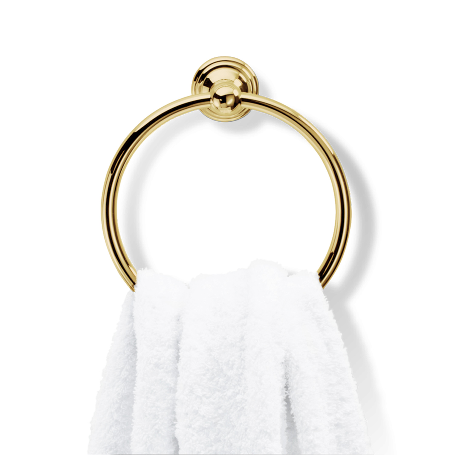 decor walther classic handtuchring gold 94629