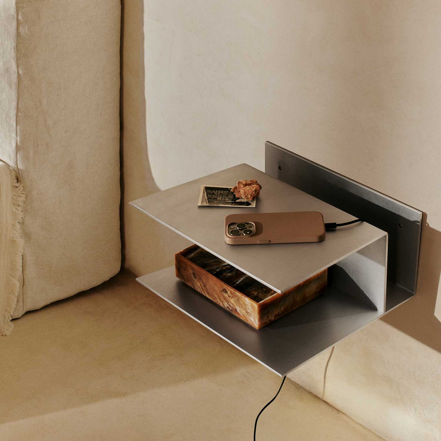 Ferm Living - Lager Nachttisch cashmere