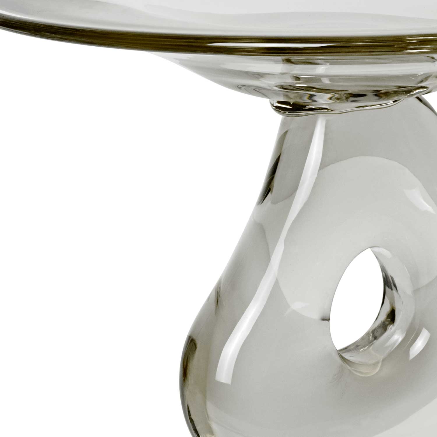 Ferm Living - Damo Glas Tafelaufsatz Ø 21 cm klar