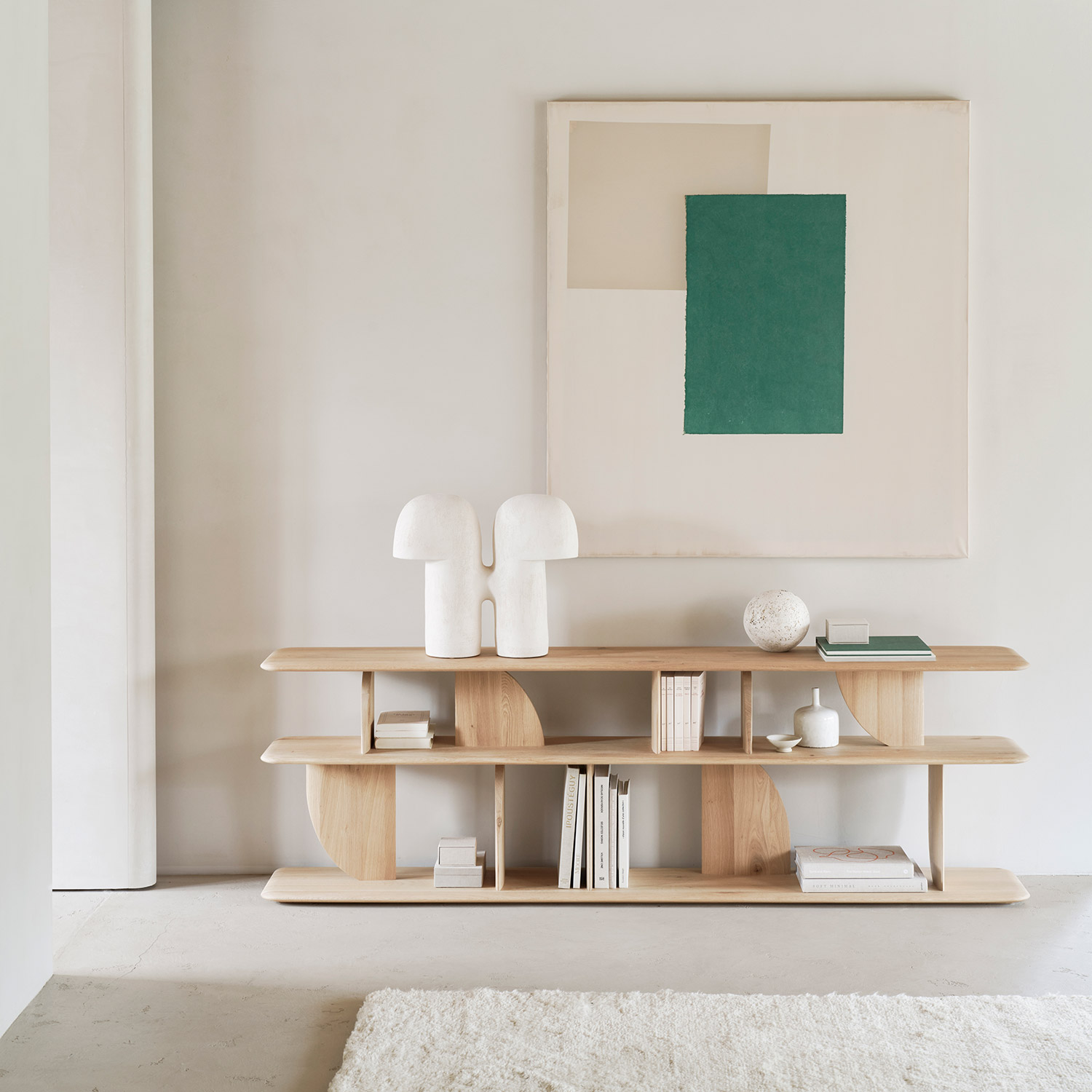ethnicraft geometric konsole eiche wohnzimmer 103914