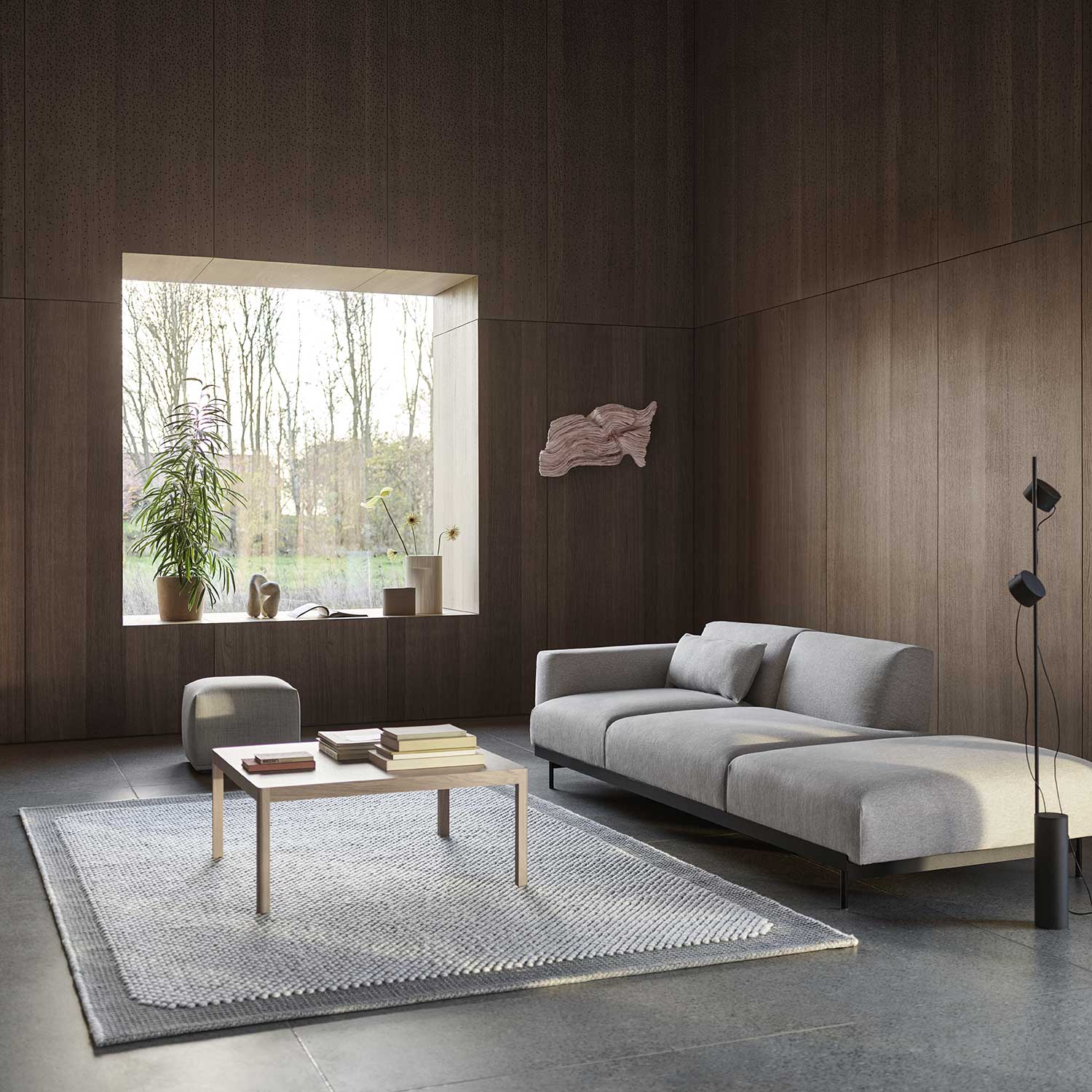 muuto pebble rug light grey 89520