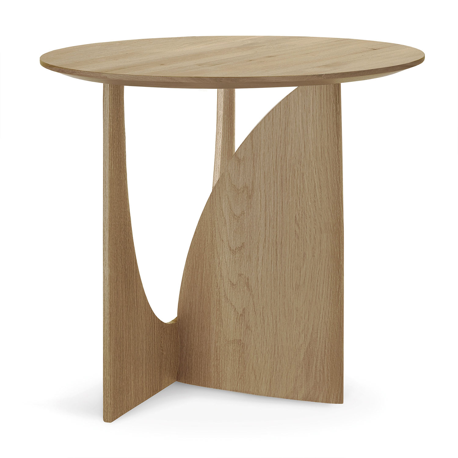 ethnicraft geometric beistelltisch eichenholz 83862