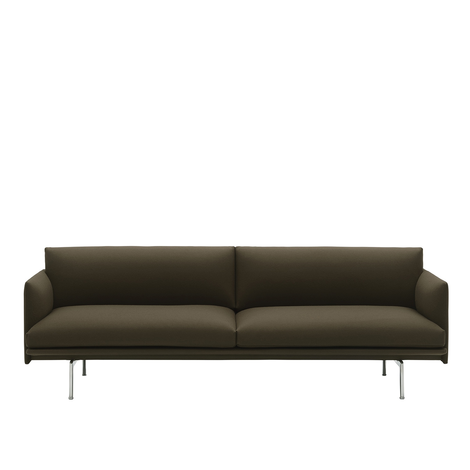 muuto outline sofa 3 sitzer divina 984 aluminium 83455