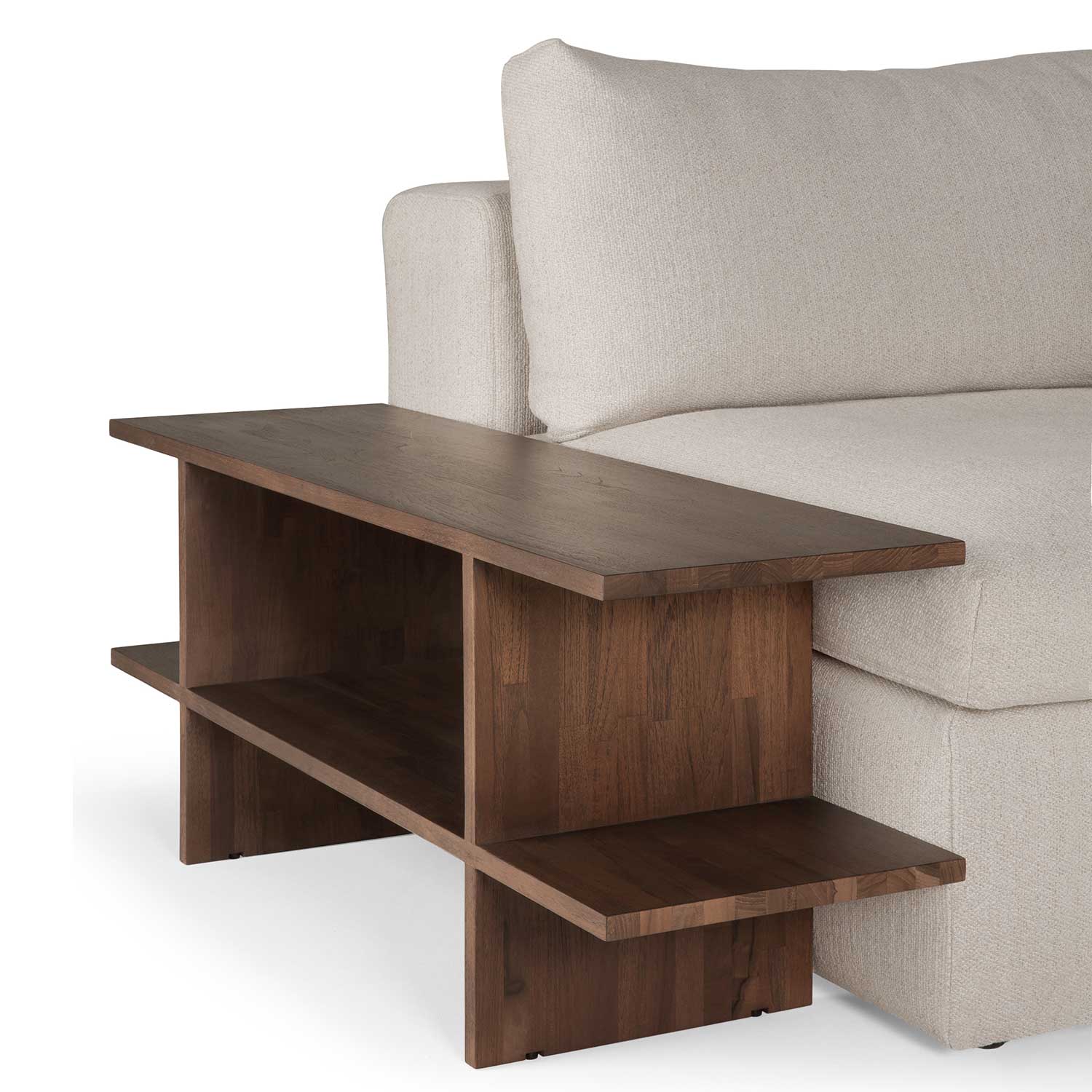Ethnicraft - Kabuki Beistelltisch Teak braun