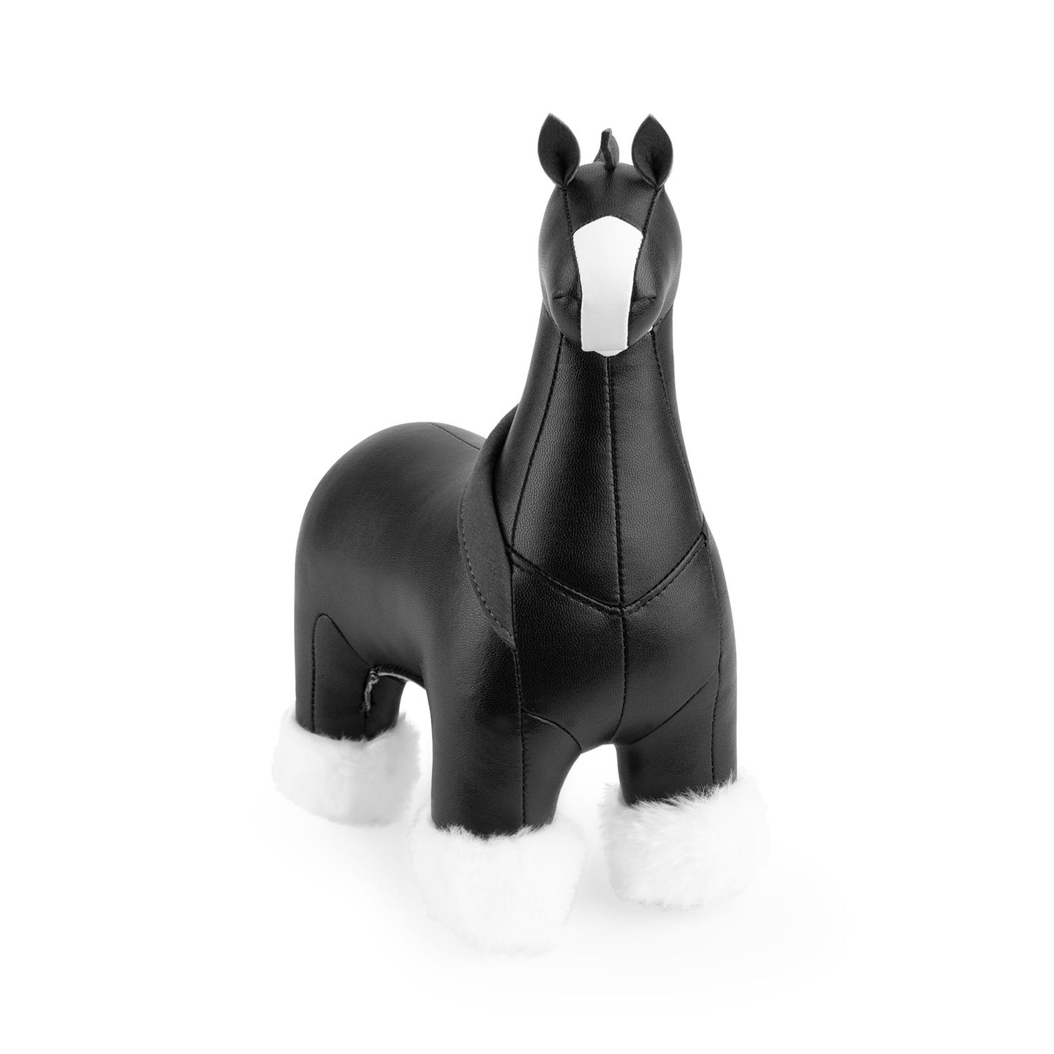 Züny - Buchstütze Pferd Shire black/dark grey