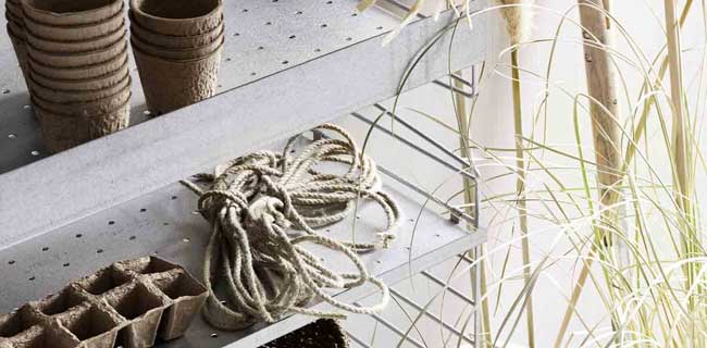 String Outdoor Regalsystem