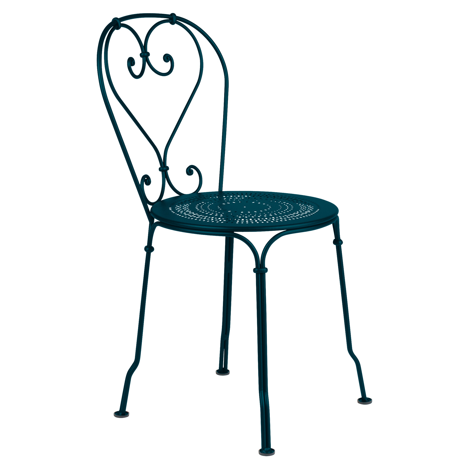 fermob 1900 stuhl acapulcoblau 220121 105468